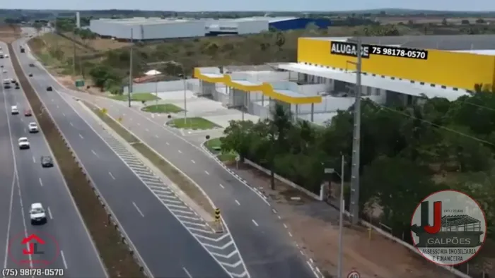 Alugo Galpão/Depósito/Armazém as Margens da Br 324 em Feira de Santana
