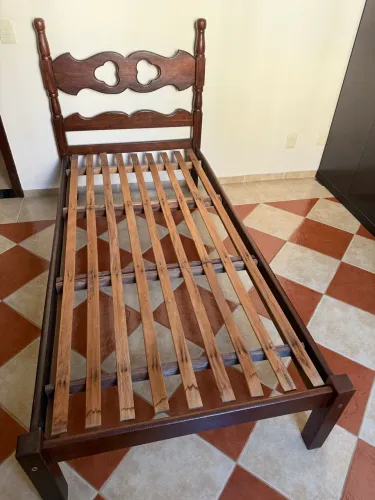 Cama de Solteiro Sucupira 2 unidades