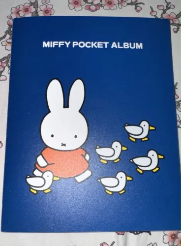 Antigo/raro álbum de fotografias Miffy importado do Japão