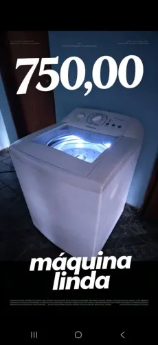 Máquina de lavar Electrolux 12kg funcionando perfeitamente