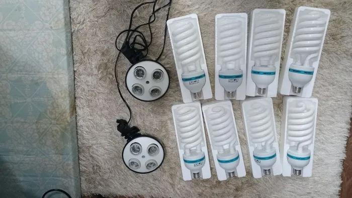 Luz continua e suporte