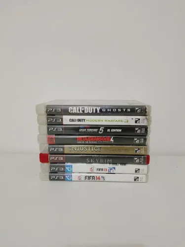 Lote 8 Jogos Playstation 3 - PS3