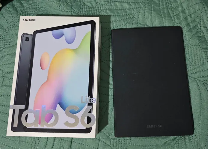 Tablet S6 Lite 64GB(Cinza) + Capa magnética e caneta original.