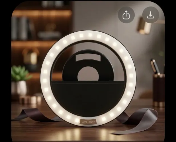 Mini lanterna para celular