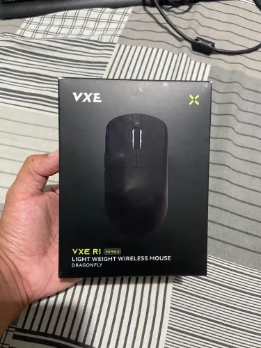 Mouse VXE R1 - LIGHT - Dragonfly - Branco