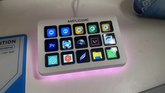 Mesa Controladora Gamer Fifine AmpliGame D6 - Stream Deck