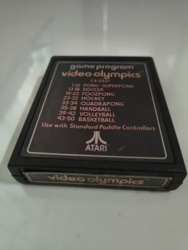 Cartucho VIDEO OLYMPICS Game Program ATARI 2600