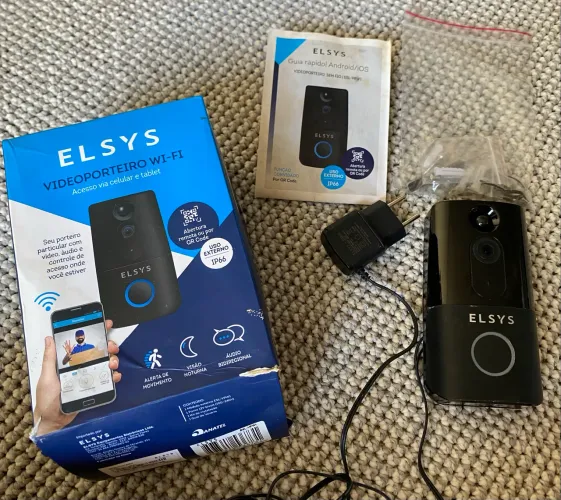 Vídeo Porteiro Wi-Fi Elsys
