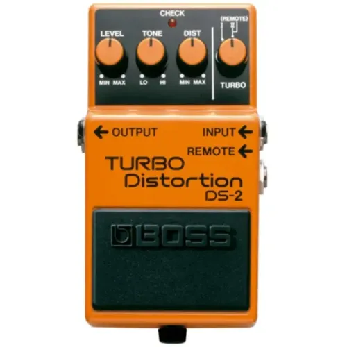 Pedal Boss Turbo Distortion Guitarra Seminovo