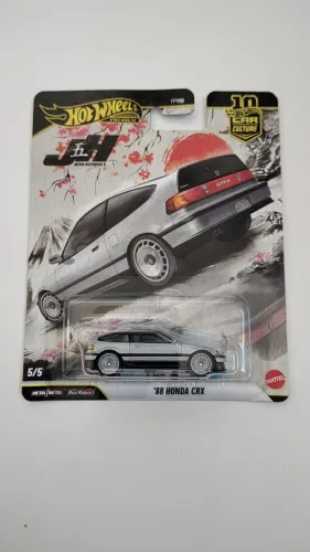 Hot Wheels Premium - 88 Honda CR-X | Japan Historics 5 - JDM