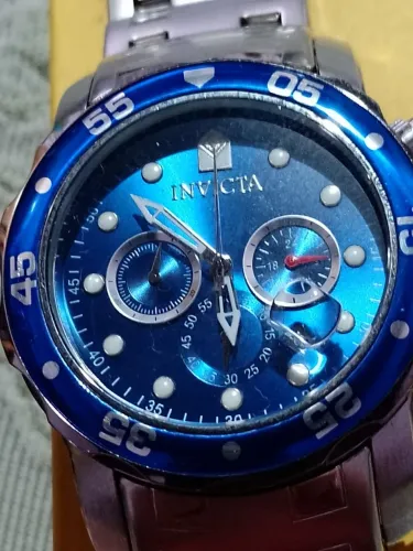 RELÓGIO INVICTA AZUL NOVO