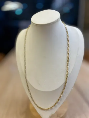 Corrente masculina de ouro 18k