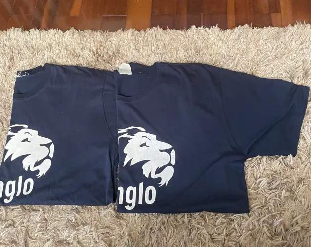 Kit 2 camisetas anglo