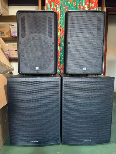 Sistema de som para banda