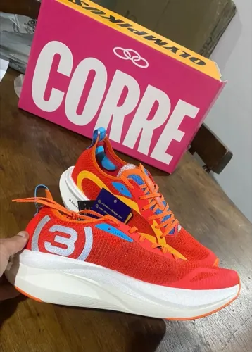 Tênis corre 3 olympikus vermelho