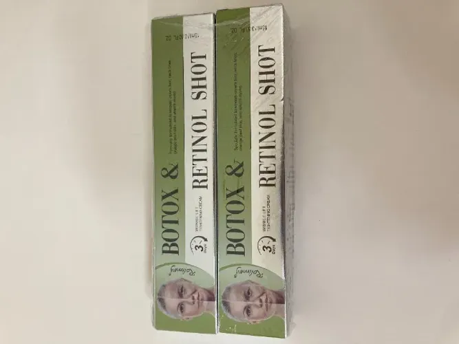 Oportunidade: Kit 2 Cremes Rolimey Botox & Retinol Shot 15ml - Lacrados / Pronta Entrega