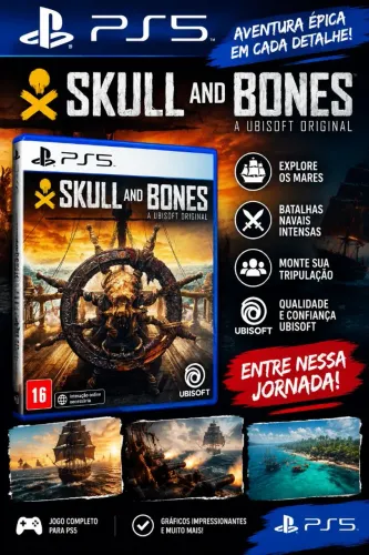 Jogo Skull and Bones PS5 Lacrado