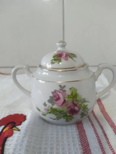 Açucareiro porcelana Rami
