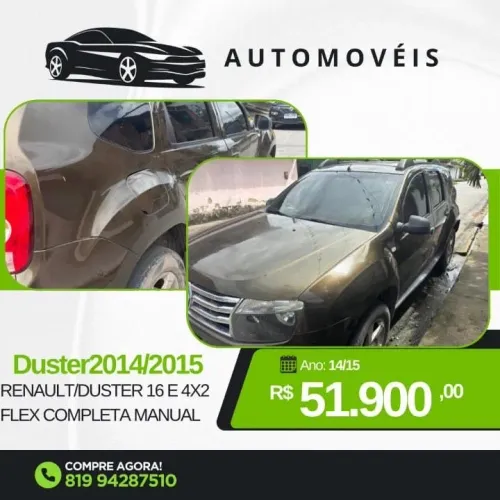 Renault Duster Expression 1.6 Hi-flex 16V Mec. 2015
