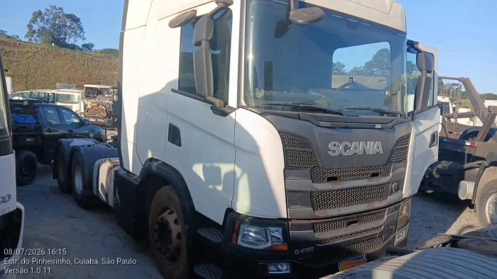 Scania G 450 A 6x2 2p (diesel)(E5) 2022/2023 Vamos Seminovos Pinheirinho Caminhões