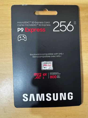 Samsung P9 Express 256 Gb Memória Micro Sd Nintendo Switch 2