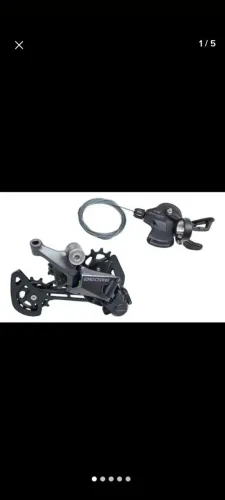 Kit Shimano cambio deore 6100 e passador 