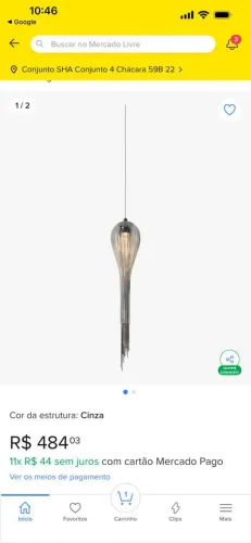 Lustre Pendente