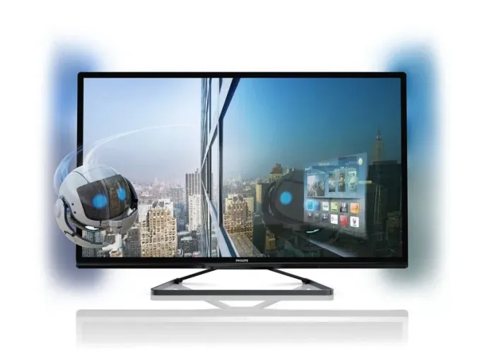 TV Philips 42" Full HD Smart TV com Ambilight - Imagem Perfeita - Áudio com Distorção<br>