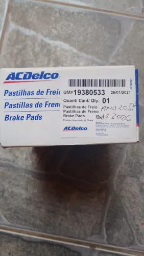 pastilha de freio da spin Chevrolet