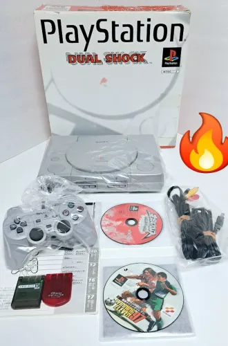 Playstation na caixa (Scph-7000 Original Japonês 1670377) 