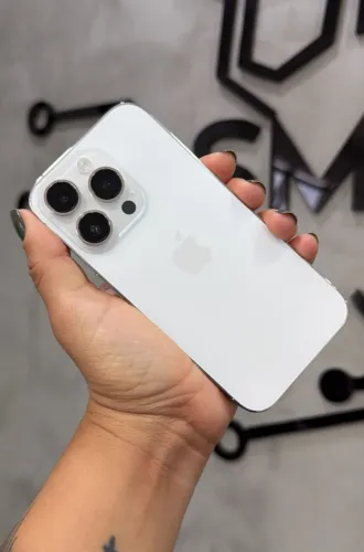 iPhone 14 Pro Silver - 256GB  Bateria:  91%