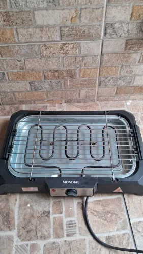 Churrasqueira eletrica mondial grand steak griil ótimo estado