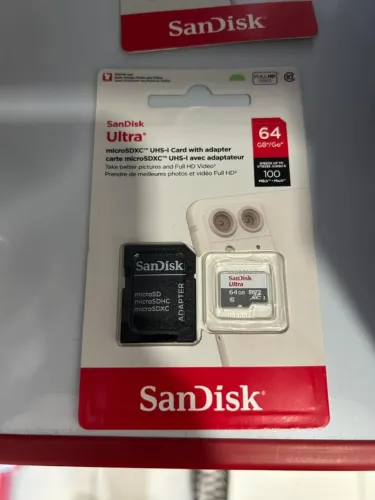 Cartão de memória 64GB Classe 10 Original