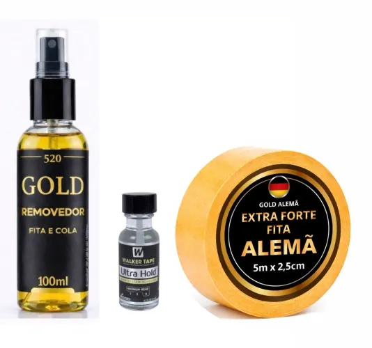 Prótese capilar kit