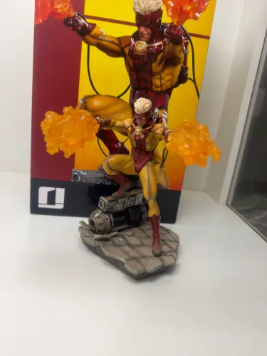Pyro - Iron Studios - Completo - Na caixa! - Perfeito!