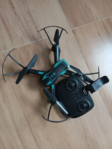 mini drone + controle com suporte para celular ?
