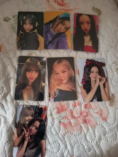 Photocards (não oficiais) de integrantes de kpop (brinde lomocards do ive)