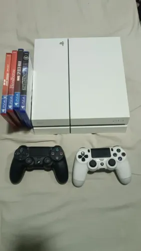 Ps4 Branco 1tb + VR