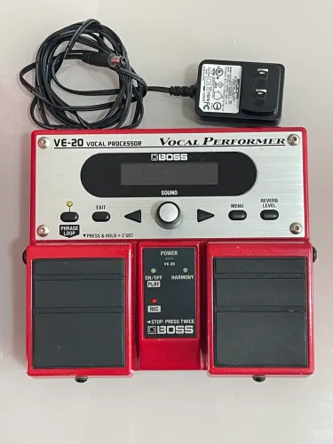 BOSS VE-20 Vocal Performer - Estado de Novo | Completo | Original