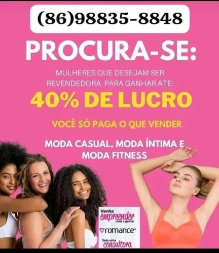 Vaga para Revendedoras 