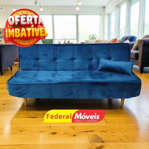 Sofá Cama 1,88m Campeão de Vendas D33 - Mega Promoção!