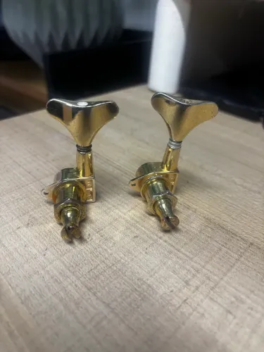 Tarraxas douradas para Contrabaixo