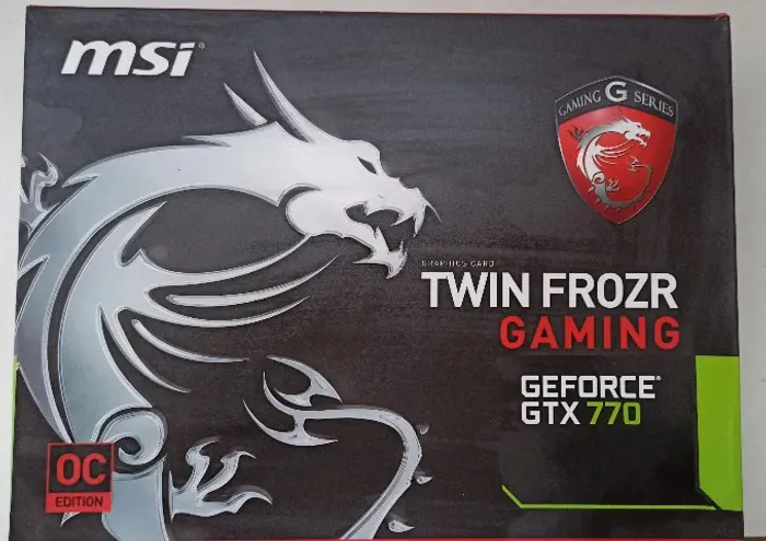 Placa De Vídeo Msi Gtx 770 Twin Frozr Gaming Oc. C/ DEFEITO LEIA O ANUNCIO TODO