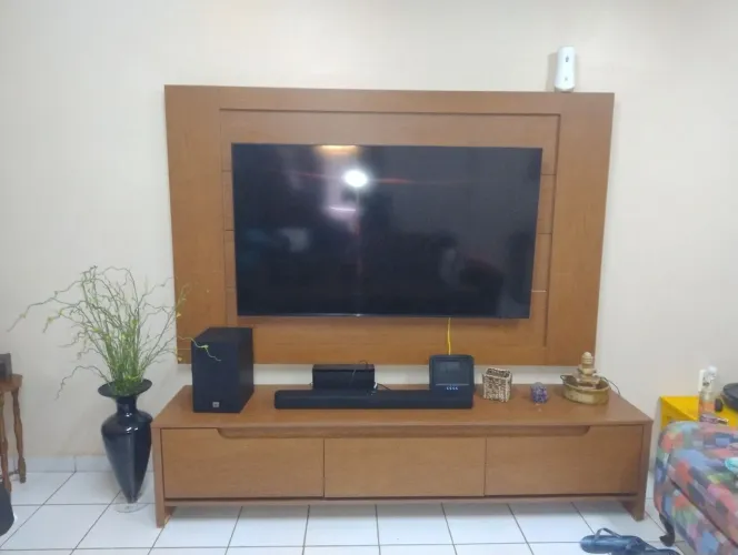 Rack com painel