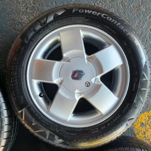 RODAS RENAULT CLIO ARO 14 4X100 ORIGINAIS E PNEUS 175/65