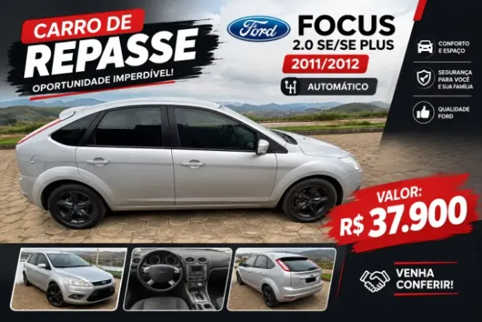 Ford Focus 2.0 16v/se/se Plus Flex 5P Aut. 2012