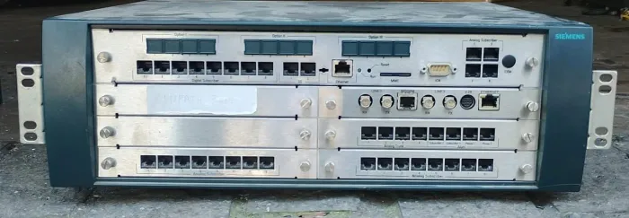 Central telefônica Siemens Hipath 3500 PBX 04ta12ra16rd
