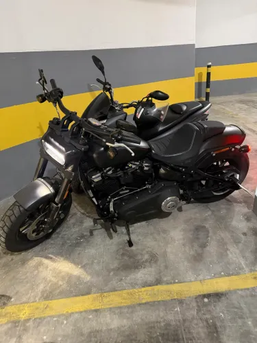 Fatbob 107 2020-7000km Harley davdson.moto impecável-raridade