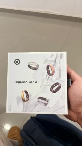 Anel inteligente ringconn gen3 gold