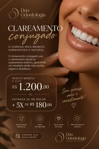 CLAREAMENTO CONJUGANDO COM CONDIÇÕES ESPECIAIS
